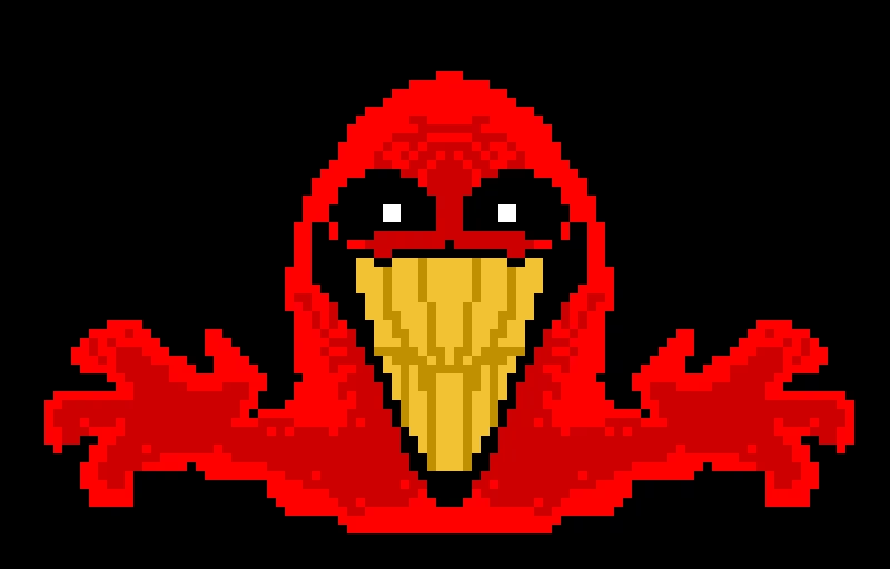 red blob as a horror concept dont worry he let me