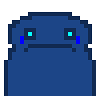 sad villager animated