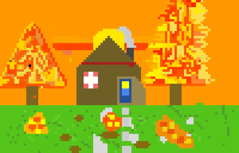 v.4 of the cabin in the forest challenge(challenge make this but a, spring,summer,winter version)