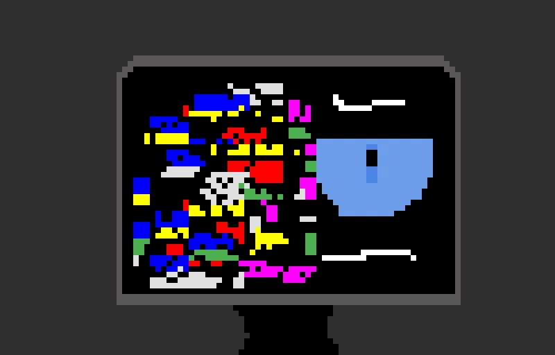 Broken tv... will anyone fix him?