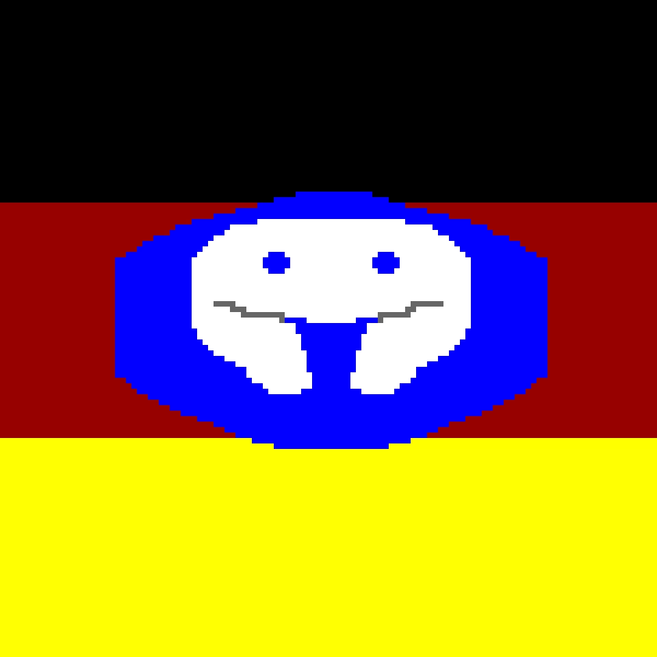 can someone make this discord logo look like a discord logo, and germen, please?