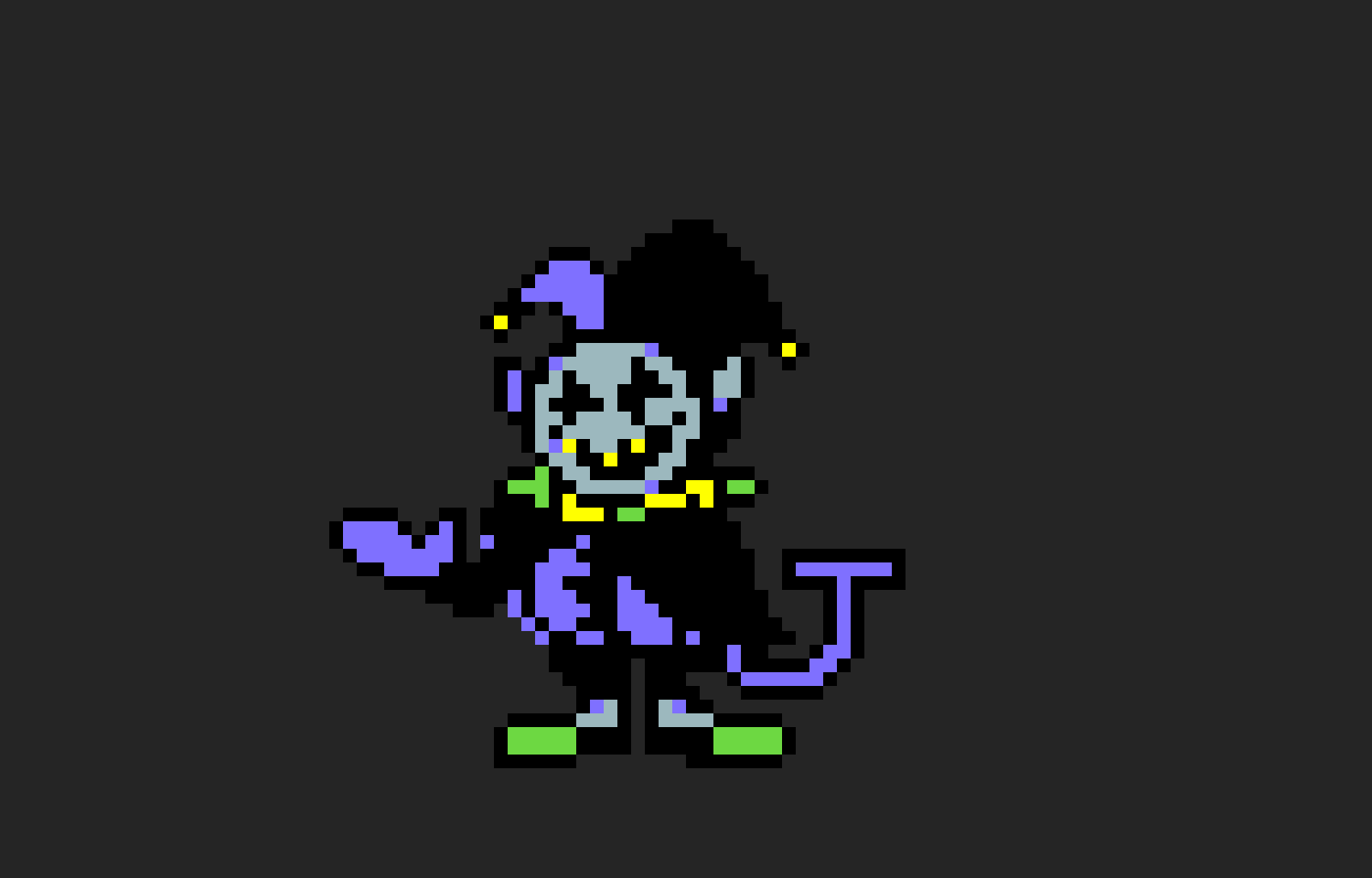 Drawing Deltarune/Undertale characters: Jevil