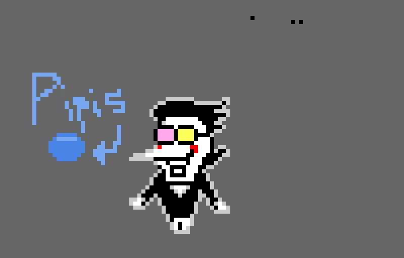 drawing-deltarune-undertale-characters-spamton-and-pipis