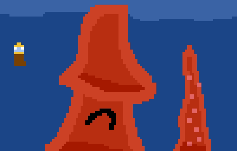 I LOOoOVE squid/krakens.. but I never saw one in person. >:( but they are sooo cute (contest) 