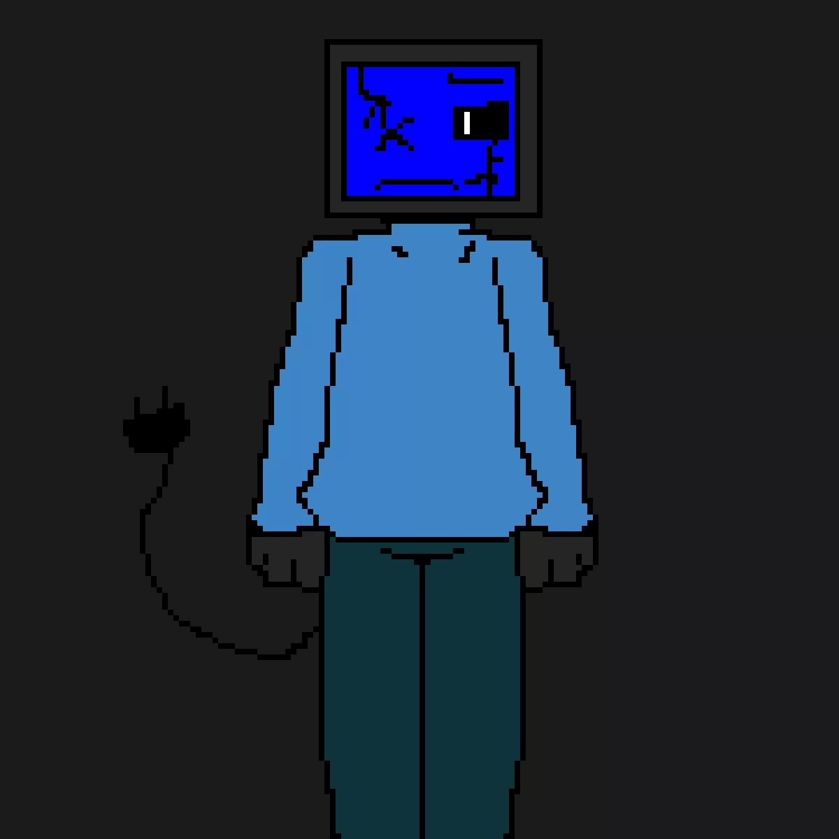 jeffdabomb in my stalker au requested