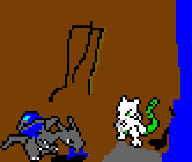 mega charizard x vs mewtwo