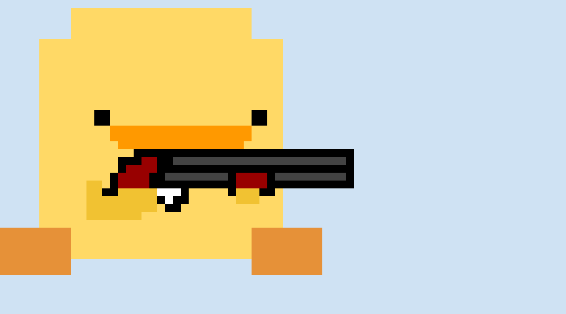 mini duck locked and loaded for @the_art_god (creds to @jayray)