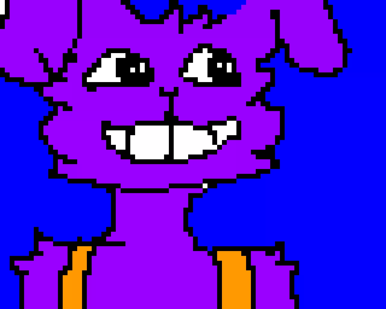 one minute of a drawing of jax 3 idc if someone copies but pls notify me and change it in some way