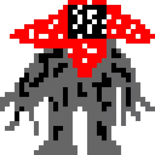 the demegorgon edited from previous demegorgon pixel art
