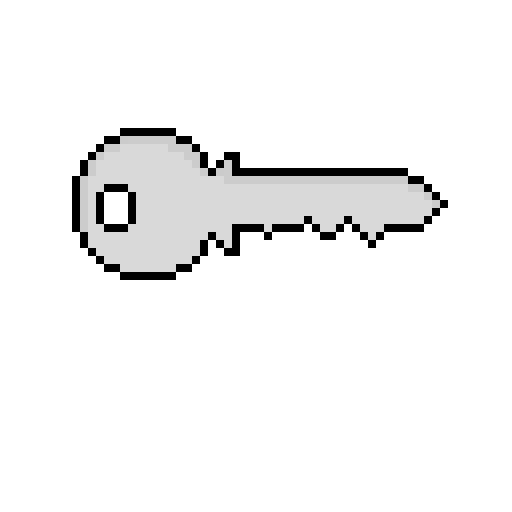 grey key