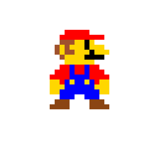 Mario pixel art