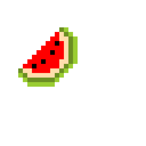 Watermelon Pixel Art Png : Check out inspiring examples of pixel ...